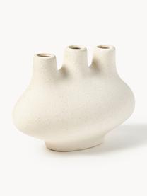 Vase Koya, H 13 cm, Steinzeug, Hellbeige, B 18 x H 13 cm