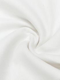 Housse de coussin 50x50 pur coton Triostar, 100 % coton, Vert foncé, rose, blanc crème, larg. 50 x long. 50 cm