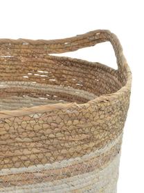 Set de cestas Bibi, 2 pzas., FIbra natural, Marrón, Set de diferentes tamaños