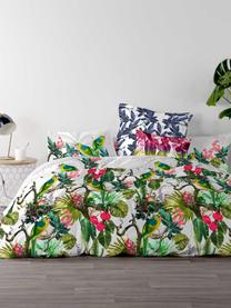 Housse de couette en coton Tropic, Multicolore