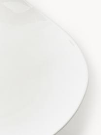 Sada porcelánového nádobí v organickém tvaru Joana, pro 4 osoby (12 dílů), Porcelán, Bílá, Pro 4 osoby (12 dílů)