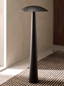 Malá stojací lampa Moonbeam, Černá, Ø 50 cm, V 130 cm