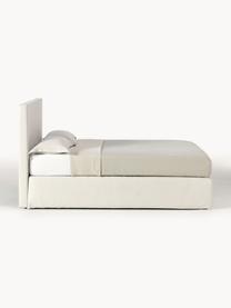 Kontinentální postel Eliza, Krémově bílá, Š 140 cm, D 200 cm