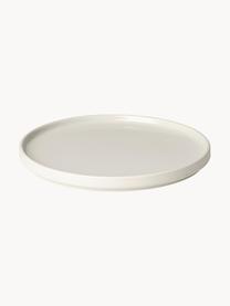 Platos postre Pilar, 6 uds., Cerámica, Blanco crema, Ø 20 cm