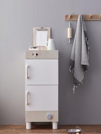 Frigo pour enfants Kids' Hub, MDF, contreplaqué, bois de peuplier, laqué, Bois, blanc, larg. 30 x haut. 73 cm