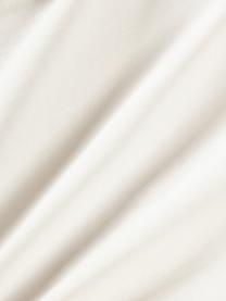 Kussenhoezen Kaspar met getufte decoratie en franjes, 2 stuks, 100% katoen, Crèmewit, B 45 x L 45 cm