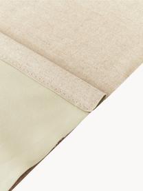 Blickdichtes Rollo Elia, Vorderseite: 45 % Leinen, 55 % Baumwol, Rückseite: 100 % Polyester, Beige, B 100 x L 165 cm