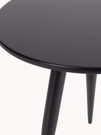 Set de mesas auxiliares Colette, 2 uds., Patas: metal, pintura en polvo, Tablero: fibras de densidad media , Negro, Set de diferentes tamaños