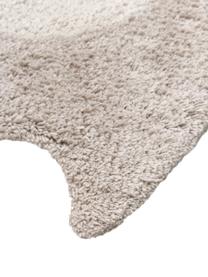 Tappeto gufo in cotone Sweet Pepa, Cotone, Marrone, beige, Larg. 95 x Lung. 120 cm