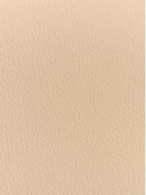 Sets de table ronds en cuir synthétique Pik, 2 pièces, Cuir synthétique (PVC), Beige, Ø 38 cm