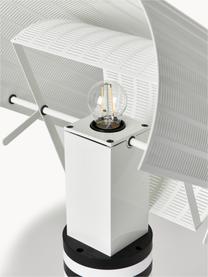 Grote tafellamp Shogun, Lamp: aluminium, gecoat staal, Zwart, wit, Ø 32 x H 60 cm