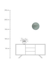 Orologio da parete Sensu, Metallo rivestito, Menta, ottonato, Ø 40 cm