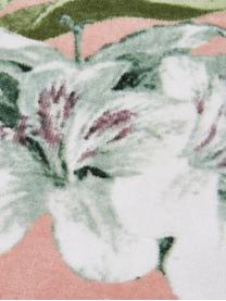 Handtuch Rosalee in verschiedenen Grössen, mit Blumen-Muster, 100% Bio-Baumwolle, GOTS-zertifiziert, Rosa, Weiss, Grün, Orange, Handtuch, B 55 x L 100 cm