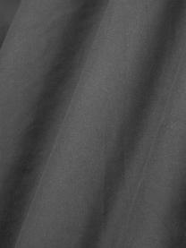 Sábana bajera de franela Biba, Gris antracita, Cama 200 cm (200 x 200 x 35 cm)