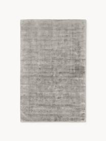 Tapis en viscose tissé main Jane, Gris, larg. 200 x long. 300 cm (taille L)