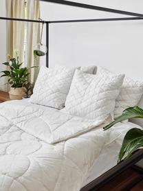 Vegane Bettdecke mit Kapokfaser und Baumwolle, mittel, Bezug: 100% Baumwolle, Weiss, 240 x 220 cm
