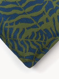 Housse de coussin 40x40 d'extérieur imprimé jacquard Ortun, 100 % polyacrylique, teint dans la masse

Le matériau est certifié STANDARD 100 OEKO-TEX®, 4854CIT, CITEVE, Vert foncé, bleu foncé, larg. 40 x long. 40 cm