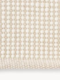 Handgewebter Wollteppich Amaro, Flor: 100 % Wolle, Cremeweiss, Beige, B 200 x L 300 cm (Grösse L)