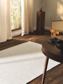 Ručne tkaný vlnený koberec Amaro, Krémovobiela, béžová, Š 200 x D 300 cm (veľkosť L)