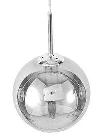 Grande suspension 3 lampes chrome Hamilton, Gris, larg. 81 x haut. 13 cm