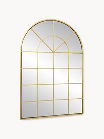Nástenné zrkadlo vo vzhľade okna Clarita, Odtiene zlatej, Š 60 x V 90 cm
