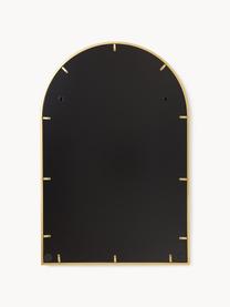 Wandspiegel Clarita in vensterlook, Lijst: gepoedercoat metaal, Goudkleurig, B 60 x H 90 cm