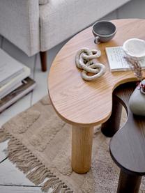 Stolik kawowy z drewna kauczukowego Luppa, Drewno kauczukowe, Drewno kauczukowe, S 65 x G 44 cm
