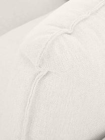 Ecksofa Tribeca, Bezug: 100 % Polyester Der hochw, Gestell: Massives Kiefernholz, Füße: Massives Buchenholz, lack, Webstoff Cremeweiß, B 274 x T 192 cm, Eckteil rechts