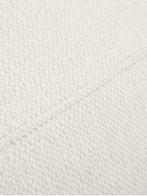Hoekbank Tribeca, Bekleding: 100% polyester Met 25.000, Frame: massief grenenhout, Poten: massief gelakt beukenhout, Geweven stof crèmewit, B 274 x D 192 cm, hoekdeel rechts
