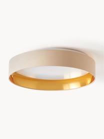 Plafonnier LED Mallory, Beige, Ø 41 x haut. 10 cm