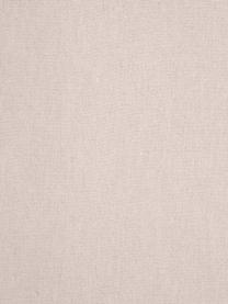 Lenzuolo con angoli in flanella beige Biba, Beige, Larg. 180 x Lung. 200 cm