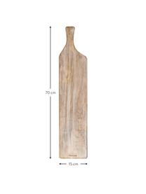 Tabla de cortar de madera de mango Limitless, Marrón oscuro, Marrón oscuro, L 70 x An 15 cm