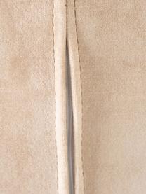 Silla de terciopelo Shelly, Tapizado: 100% poliéster, Estructura: madera contrachapada, Patas: hierro, Melocotón, An 51 x Al 88 cm