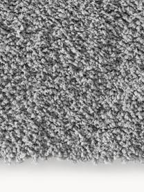 Flauschiger Hochflor-Teppich Leighton, Flor: Mikrofaser (100 % Polyest, Grau, B 80 x L 150 cm (Grösse XS)