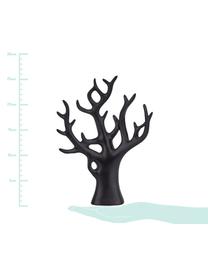 Stand portagoielli Tree, Poliresina, Nero, Larg. 17 x Alt. 26 cm