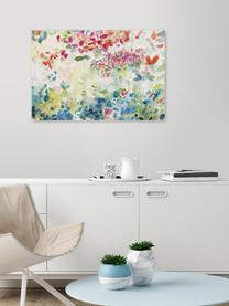 Impresión sobre lienzo Hortensias, Multicolor, An 60 x Al 40 cm