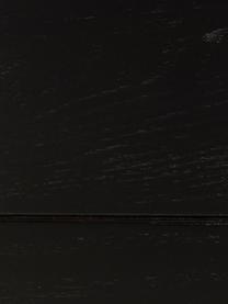 Holz-Esstisch Storm, verschiedene Größen, Tischplatte: Mitteldichte Holzfaserpla, Eschenholz, schwarz lackiert, B 220 x T 90 cm