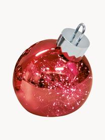 Bola de Navidad luminosa LED Aggia, a pilas, Rojo, Ø 20 x Al 22 cm