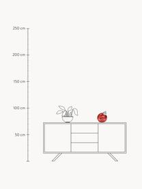 Svetelná LED-dekorácia na batérie Aggia, Červená, Ø 20 x V 22 cm