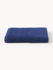 Handdoek Cordelia in verschillende formaten, Donkerblauw, Douchehanddoek, B 70 x L 140 cm