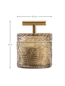 Bougie parfumée Theo (bois de santal), Brun, cuivre, Ø 9 x haut. 12 cm