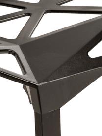 Sedia di design Chair One, Alluminio, pressofuso, poliestere verniciato, Nero, Larg. 55 x Prof. 59 cm