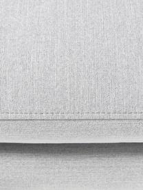Sofa-Hocker Moby, Bezug: Polyester Der hochwertige, Gestell: Massives Kiefernholz, Hellgrau, B 78 x H 45 cm