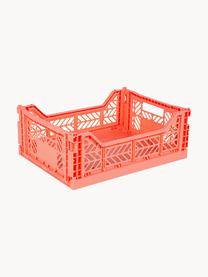 Caja plegable Midi, 40 cm, Plástico, Rojo coral, An 40 x F 30 cm