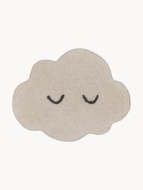 Kinderteppich Cloud aus Baumwolle, Baumwolle, Hellbeige, B 57 x L 82 cm