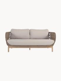 Tuin loungebank (2-zits) Catalina van acaciahout, Bekleding: 100 % polyester, Frame: Acaciahout, FSC-gecertifi, Corduroy beige, acaciahout, B 170 x D 80 cm