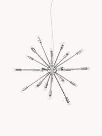 Grande suspension Spike, Argenté, Ø 90 cm