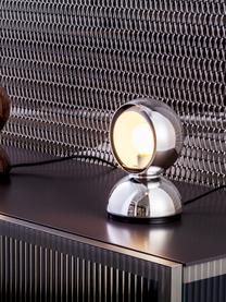 Malá nastaviteľná stolová lampa Eclisse, Odtiene striebornej, Š 12 x V 18 cm