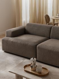 Sofa Melva (4-Sitzer), Bezug: 100 % Polyester Der strap, Gestell: Massives Kiefern- und Fic, Webstoff Greige, B 319 x T 101 cm