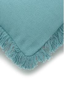 Coussin 40x40 turquois Prague, Turquoise